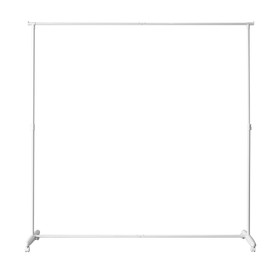Don't Look at Me - Privacy Room Divider - Basics Extendable - White Frame and White Blackout Fabric