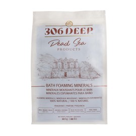 306 Deep Dead Sea Bath Salts Foaming Minerals - Blue Dead Sea Coarse Mineral for Soaking with Lavender Essential Oils, Alternative to Magnesium Flakes and Epsom Salt, Relaxing Bath Products