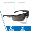 Radians Thraxus™ Safety Eyewear - Gun Metal Frame - Smoke