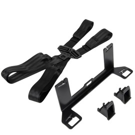 JHKLS Universal Child Seat Anchor Kit Safe Cars Seat Mount Bracket Universal ISOFIX Latch Interface Bracket Steel Latch for Most Cars, SUVs, MPVs, Increased Steel Strength, 330*73*115mm