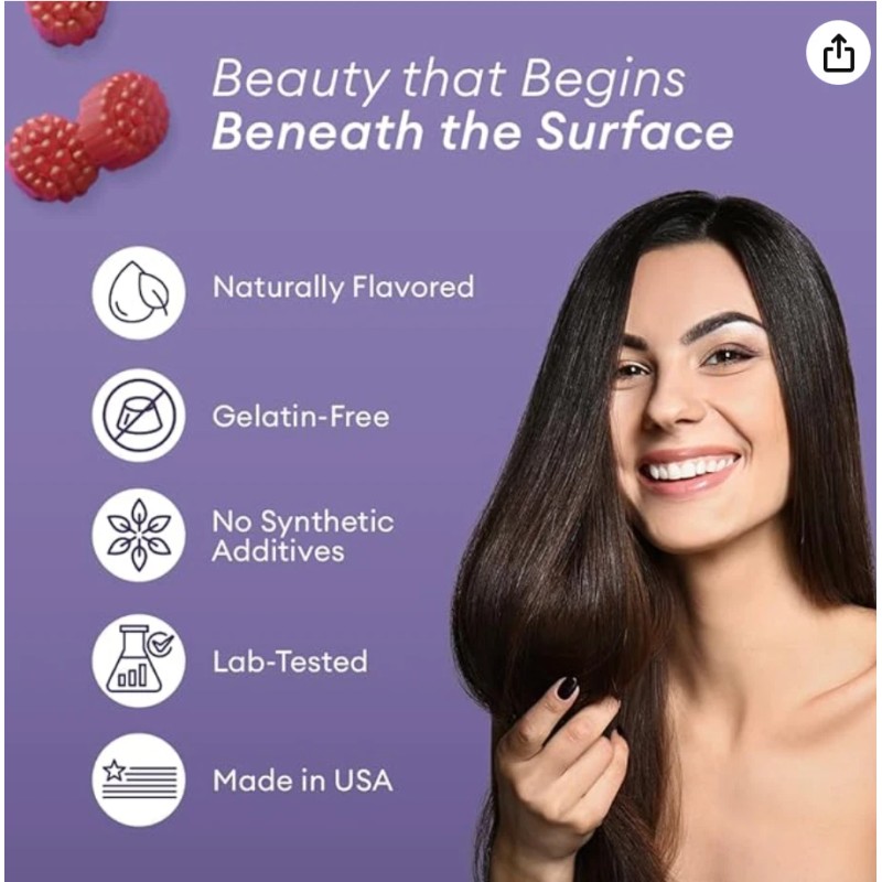 allura Hair Skin and Nails Vitamins for Women –Extra Strength