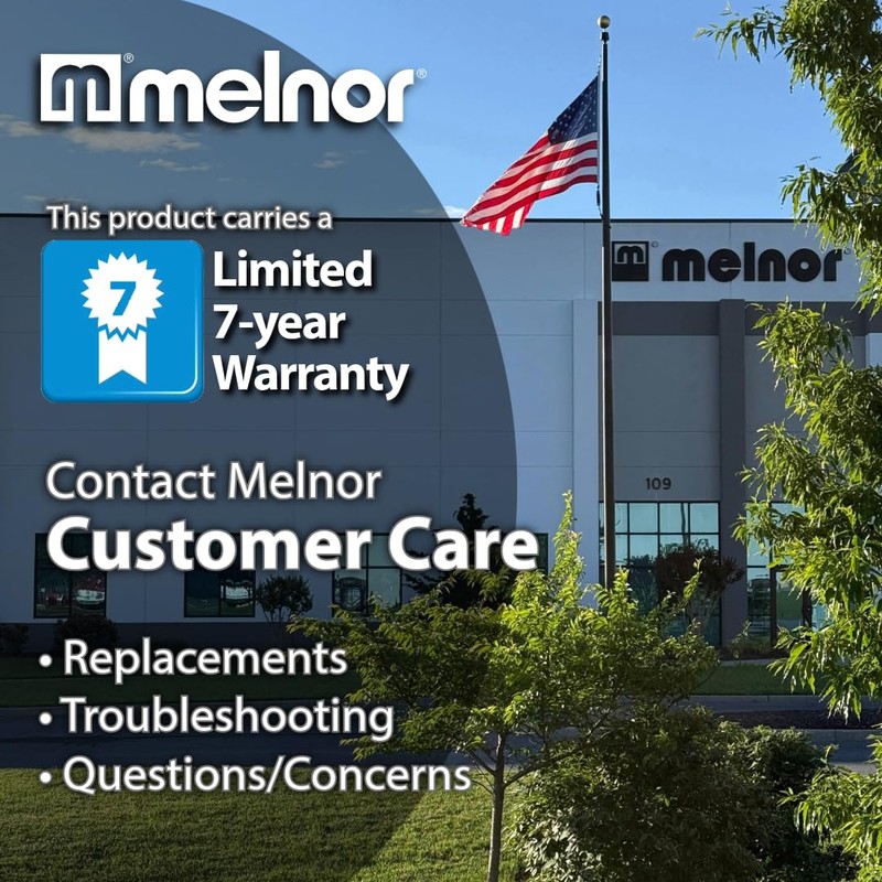 Melnor 65183AMZ Bluetooth Hose Timer, 2-Zone Programmable Watering Timer, Quick