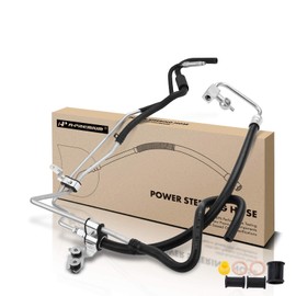 A-Premium Power Steering Hose Pressure Hose Line Assembly Compatible with Infiniti G35 2007-2008 G37 2008-2013 Q60 2014-2015 Pump To Gear/Rack Pinion