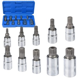 Noosverl Multi-Tooth Socket Spanner Set 1/2 M4 / M5 / M6 / M8 / M9 / M10 / M12 / M14 / M16 / M18