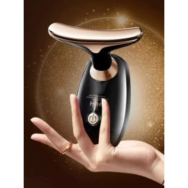 청이상회 페이스핏괄사 페이스롤러 넥케어 Cheong Isanghoe Face Fit Gua Sha Face Roller Neck Care [Classic Black]