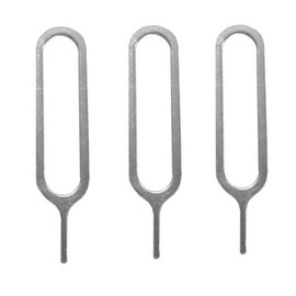 HUIKKJP 3-Piece Set SIM Card Release Pin Removal Pin Extractor for Smartphones, SIM Card Replacement Part, SIM Card Replacement Part, Compatible with Most Smartphones Including iPhones