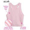 dELiA*s Girls' Training Bra - Longline Cami Bralette - Seamless