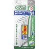 Sunstar GUM Interdental Brush, L-Shaped (Ultra Fine Type), 10 Pieces