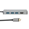 Hub Adapter TypeC to HDMI Cable VGA Converter USB B0504