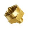 Hooshing 1LB Propane Gas Bottle Refill Adapter 1/4" Male NPT