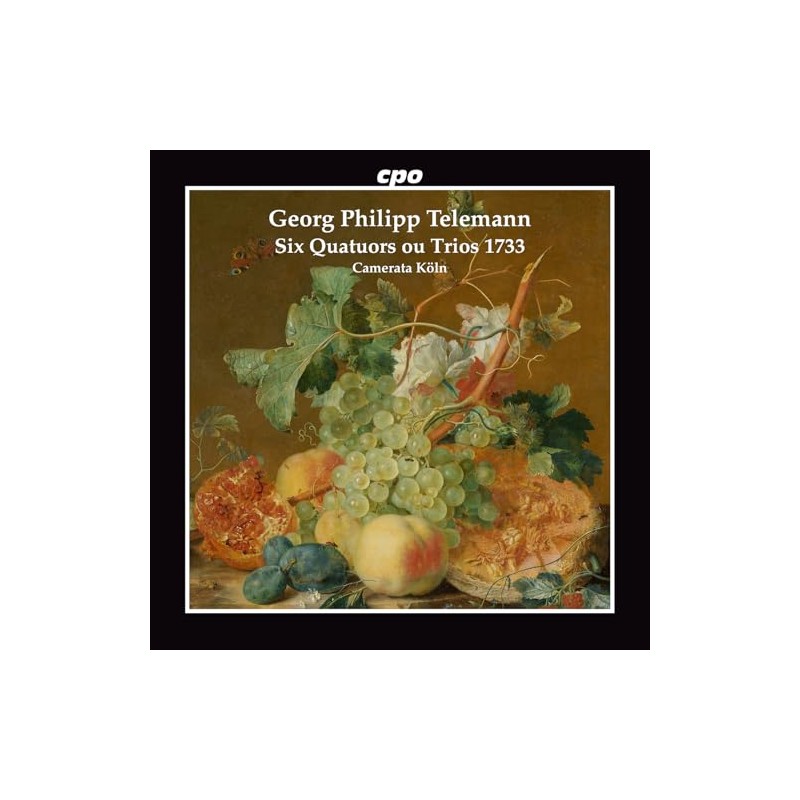 Six Quatuors Ou Trios 1733
