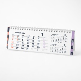 Midori Innovator 31305006 2024 Calendar Desktop Slim