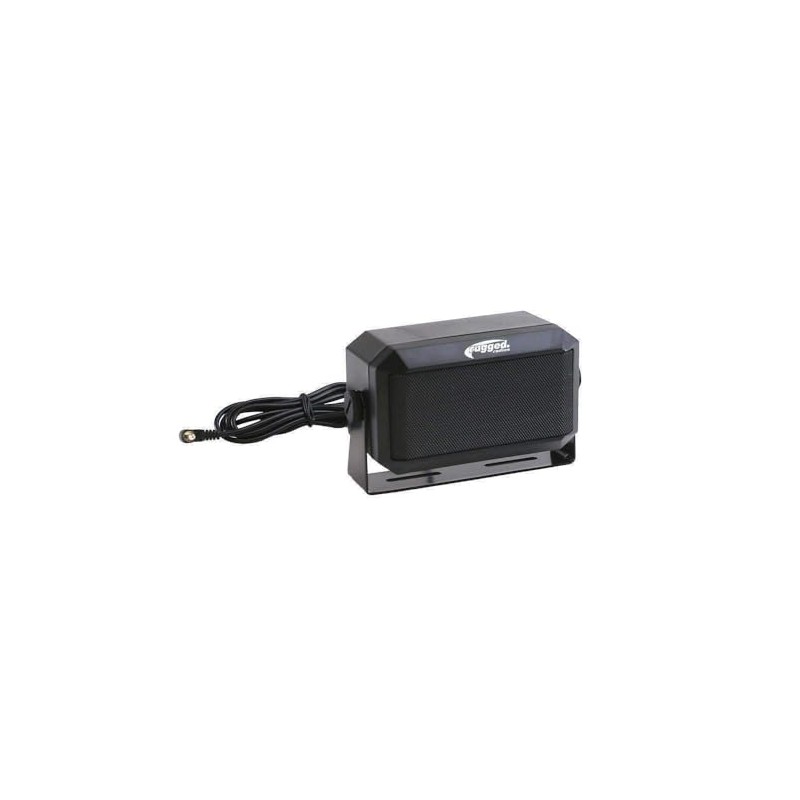 Rugged Radios All-Terrain Small External Speaker for Two-Way Mobile Radios: