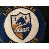 Unbranded LA CHARGERS IRON ON EMBROIDED PATCH A1 QUALITY 3”