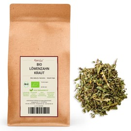Kamelur 125 g Organic Dandelion Tea without Additives - Dandelion Leaves Organic Dried & Cut - Organic Dandelion Tea in Biodegradable Packaging