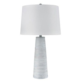 Stylecraft Home Collection Conical - 1 Light Table Lamp-31.5 Inches Tall and 6.25 Inches Wide-Light Blue Washed Finish