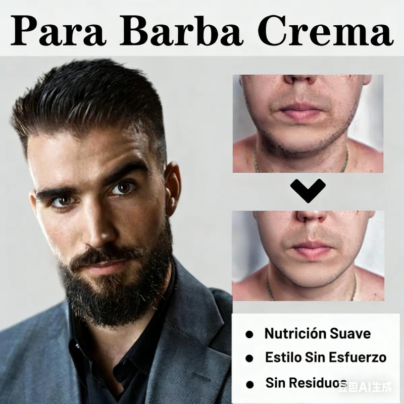 Mopoyat Tratamiento Barba Bigote Estimula Crecimiento Lavanda