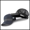 White Fang CZA243 Sports Cap, Mesh, Breathable, Outdoor Hat, Simple,