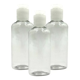Xena Envase Frasco Botes Gel Antibacterial 30 Ml Oval Vacio Flip