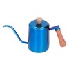 600ml Stainless Steel Manual Coffee Pot Long Narrow Spout Pour