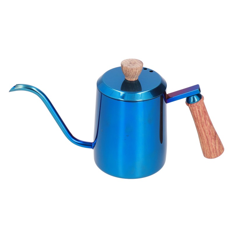 600ml Stainless Steel Manual Coffee Pot Long Narrow Spout Pour