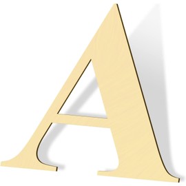 12Inch/30cm Tall Wooden Letters,0.7cm Thick Blank Wood Letters Unfinished Wood Letters Wood Alphabet Sign Boards for Wall Decor Wedding Birthday Party Decoration