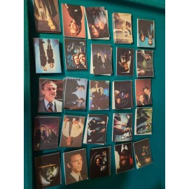 25 dif lot THE X-FILES FOX MULDER & DANA SCULLY Series POSTCARD 1990s