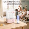 Bottle Sterilizer and Dryer, All-in-One Electric Steam Sterilizer Bottle Sanitizer