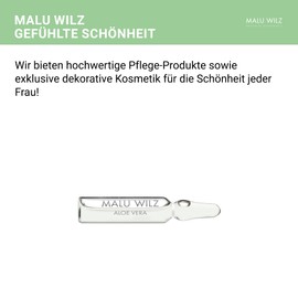 Malu Wilz Aloe Vera Ampoule, 15 x 2 ml, Ampoules Face Care Formula Against Irritated Skin, Soothing, Moisturising Face Care with Aloe Vera