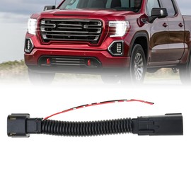 Parking Light Adapter to LED Headlight Only Plug n Play Harness for Chevy Silverado GMC Sierra 1500 Pre-Refresh, Chevy Silverado GMC Sierra 2500 3500 Pre-Refresh Power for Grille Lights Backlights