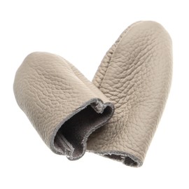 vhbw Leather Finger Protectors for Sewing, Spinning, Carving, etc. - 2 Piece Set (Thumb Finger + Forefinger Fingerling)