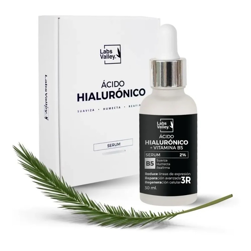 Sérum de Ácido Hialurónico y Vitamina B5 LabsValley para el