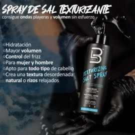 Spray De Sal Marina Para Cabello Level 3 Texturizante 250 Ml