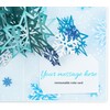 Snowflak Pop Up Card