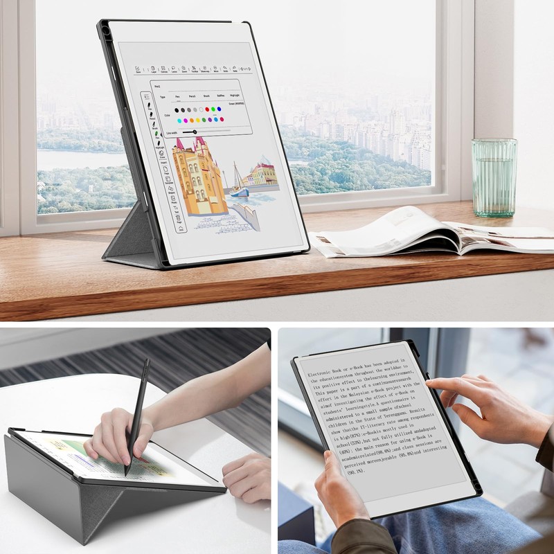 MoKo Stand Case for Remarkable Paper Pro 2024 11.8" -