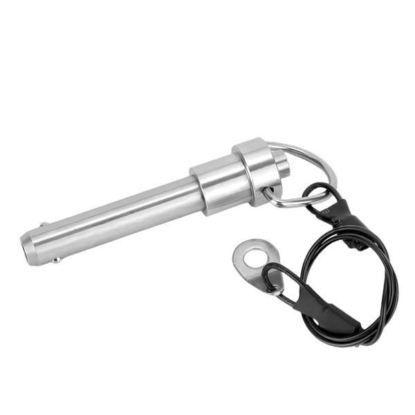 1 Pc Stainless Steel Ring Handle Locking Pin Ball Lock