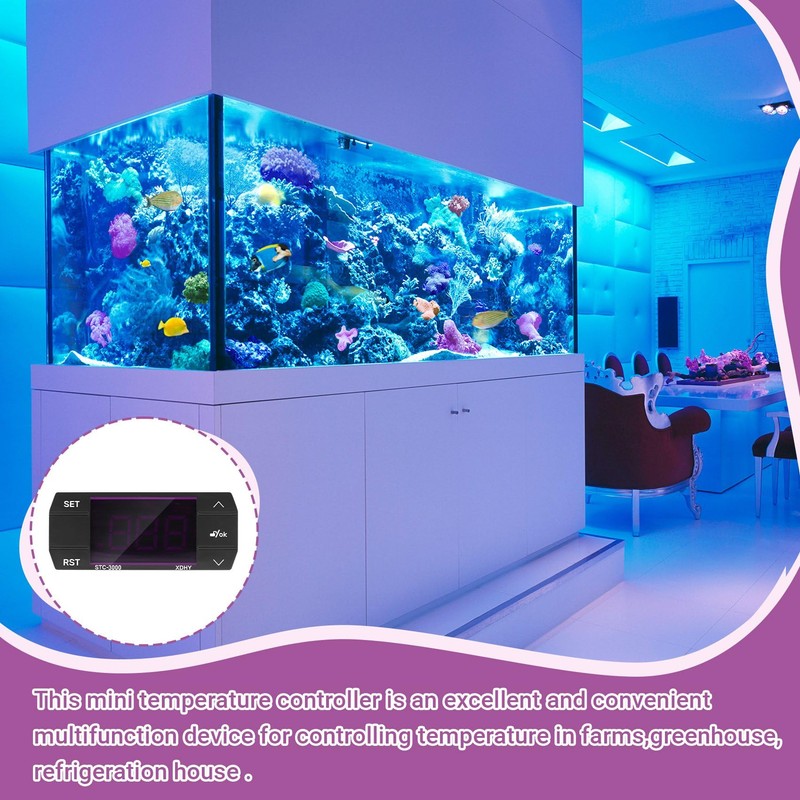 Peakloong -3000 110V-220V 30A Digital Temperature Controller Thermostat with Sensor