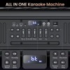 Universal Karaoke Machine with Mic Musice Player Subwoofer For Home
