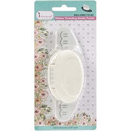 Dress My Craft Paper Punch RBBN BORDR, Ribbon Threading Border