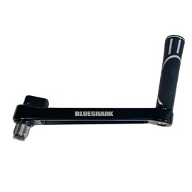 BLUESHARK 3100 Sailing Universal 10" Aluminum Winch Handle: Premium-Grade High-Strength Anodized Aluminum