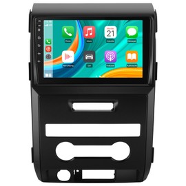 [2GB+32GB] Car Stereo for Ford F150 F-150 2009 2010 2011 2012 with Wireless CarPlay Android Auto, 9" Touch Screen F150 Android Radio Bluetooth AM/FM/RDS Wi-Fi