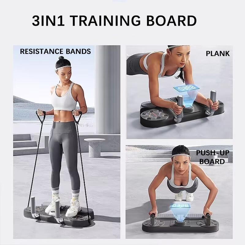 FURICA Multi-Function Push-Up Board, Chest and Abdominal Muscle Training Plate,
