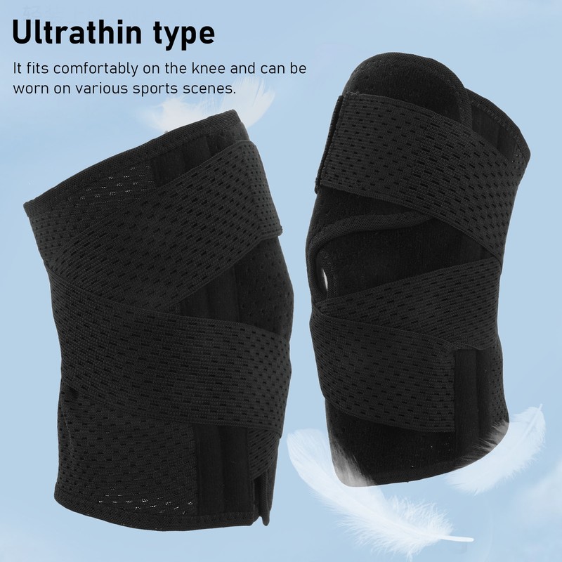 Knee Brace Breathable Ultra Thin Sports Knee Pads Adjustable Knee