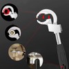 Wjelet Universal Adjustable Double Ended Wrench, Multifunctional Faucet Wrench Pipe