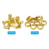 TA-VIGOR 12mm Tube OD Compression Sleeves and Ferrules, 60PCS Brass