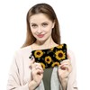 YULUENZE Sunflower Pattern Present Sunflower Makeup Bag Cute Small Organizer