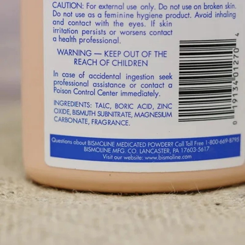 Polvo medicinal Bismoline (paquete de 2)