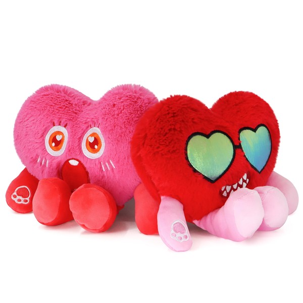 Lucky Radish Heart-Shaped Plush Toy - Valentine's Day Gift for