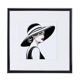 Ideal New Lifestyle Plastic picture frame, square: 20x20 cm, 30x30 cm, 40x40 cm, 50x50 cm, 20x20