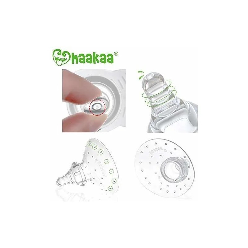 Protector De Pezones De Silicona Haakaa Para Lactancia